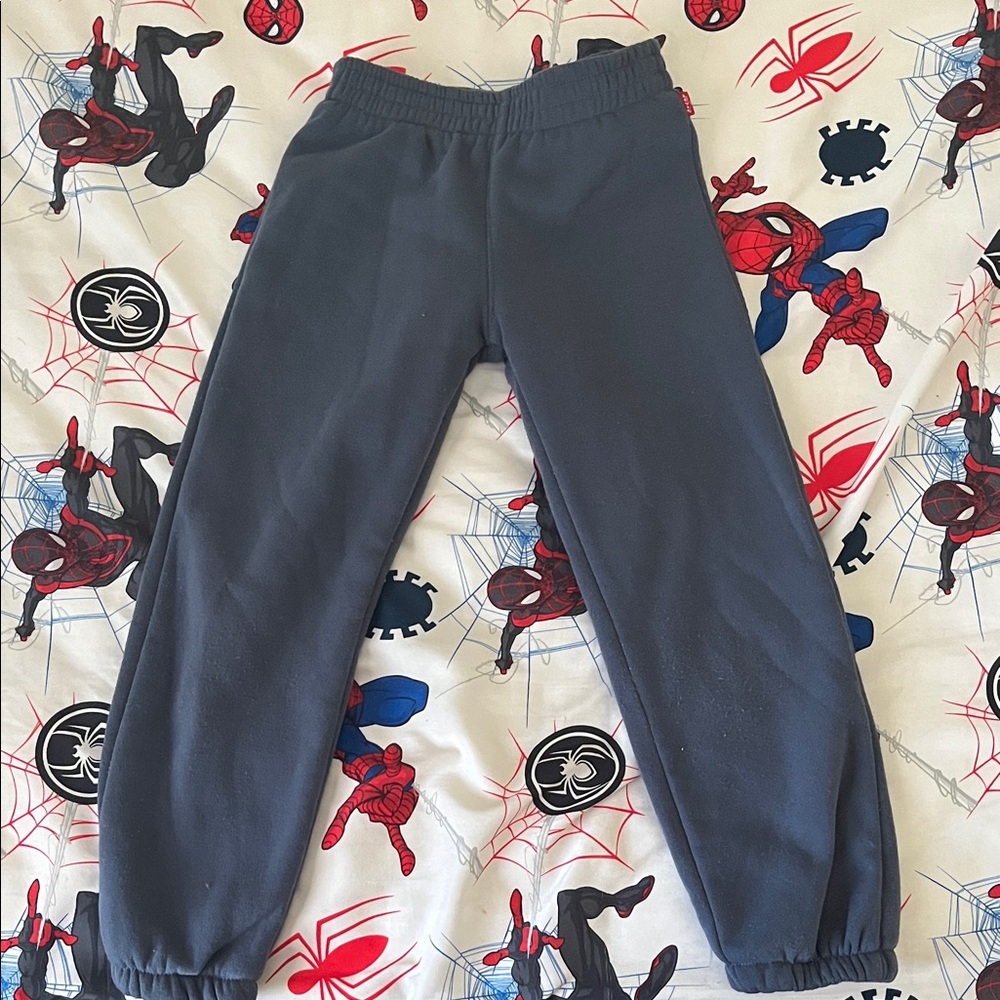 Levis Navy Blue Elastic Waist Jogger Pants